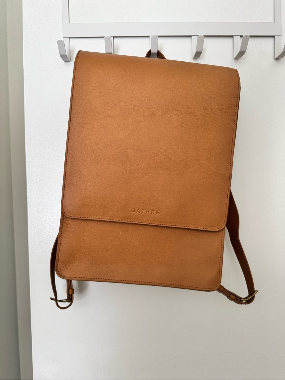 Gathre Leather Backpack - Camel